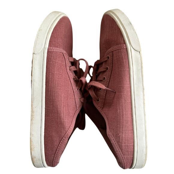 Olukai Pehuea Li Pink Canvas Drop Backless Heel Mule Sneaker - Picture 3 of 9